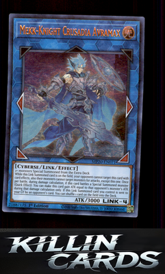 1st Edition Mekk-Knight Crusadia Avramax MP20-EN071 YuGiOh Ultra Rare 2020 Tin o
