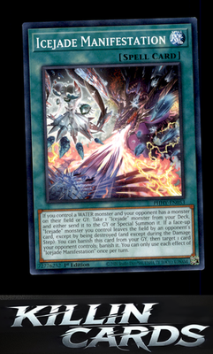 1st Edition Icejade Manifestation PHHY-EN053 YuGiOh Common Photon Hypernova Card