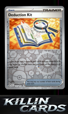 Reverse Holofoil Deduction Kit 171/191 Pokemon Uncommon SV08: Surging Sparks Car
