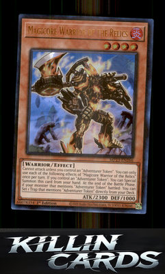 Magicore Warrior of the Relics MP23-EN266 YuGiOh Ultra Rare 25th Anniversary Tin