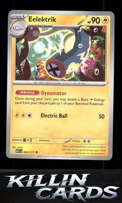 Eelektrik 060/217 Pokemon Uncommon ME: Ascended Heroes Card NM