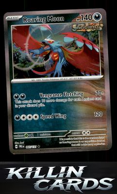 Roaring Moon 065/131 Pokemon Rare SV: Prismatic Evolutions Card NM
