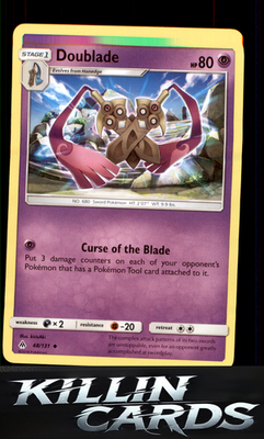 Doublade 48/131 Pokemon Uncommon SM - Forbidden Light Card NM