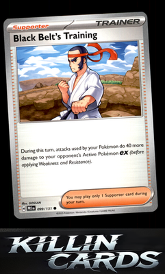 Black Belt's Training - 099/131 099/131 Pokemon Common SV: Prismatic Evolutions