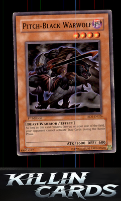 1st Edition Pitch-Black Warwolf RDS-EN026 YuGiOh Common Rise of Destiny Card NM