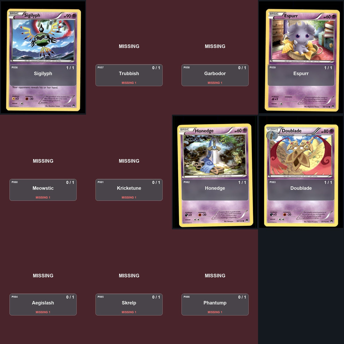 Pokemon TCG XY - BREAKpoint C/UC/R Standard Set 25 Cards