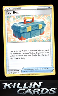 Tool Box 168/196 Pokemon Uncommon SWSH11: Lost Origin Card NM