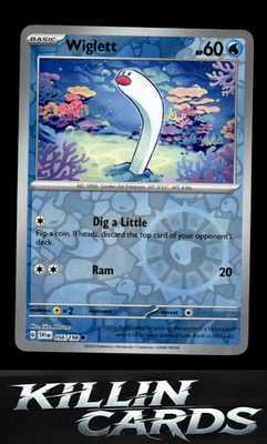 Reverse Holofoil Wiglett - 056/198 056/198 Pokemon Common SV01: Scarlet & Violet