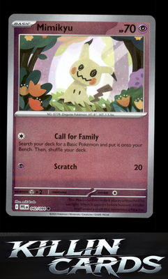 Mimikyu 042/094 Pokemon Common ME02: Phantasmal Flames Card NM