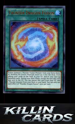 Thunder Dragon Fusion SOFU-EN060 YuGiOh Ultra Rare Soul Fusion Card NM