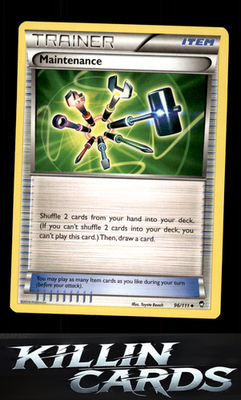 Maintenance 96/111 Pokemon Uncommon XY - Furious Fists Card LP