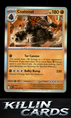 Coalossal 120/217 Pokemon Rare ME: Ascended Heroes Card NM