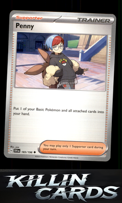 Penny - 183/198 183/198 Pokemon Uncommon SV01: Scarlet & Violet Base Set Card NM