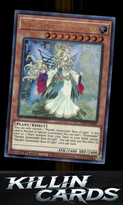 1st Edition Mardel, Generaider Boss of Light GFP2-EN089 YuGiOh Ultra Rare Ghosts