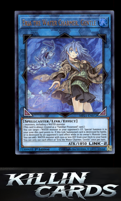 Eria the Water Charmer, Gentle MP21-EN072 YuGiOh Ultra Rare 2021 Tin of Ancient