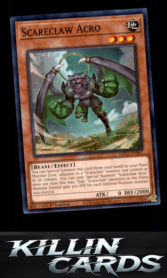 1st Edition Scareclaw Acro MP23-EN067 YuGiOh Common 25th Anniversary Tin: Duelin