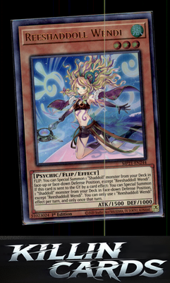 1st Edition Reeshaddoll Wendi MP21-EN244 YuGiOh Ultra Rare 2021 Tin of Ancient B