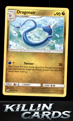 Dragonair 118/181 Pokemon Uncommon SM - Team Up Card LP