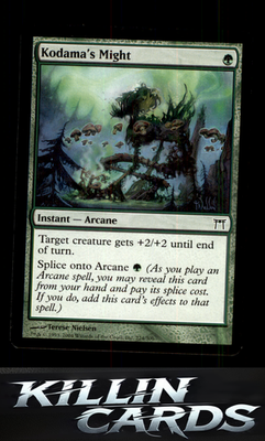 Kodama's Might 224 Magic C Champions of Kamigawa Card NM