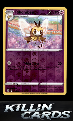 Reverse Holofoil Ribombee 079/203 Pokemon Uncommon SWSH07: Evolving Skies Card N