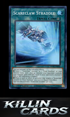 1st Edition Scareclaw Straddle POTE-EN059 YuGiOh Super Rare Power of the Element