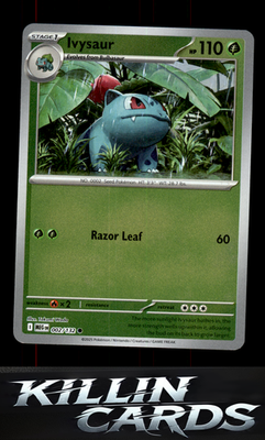 Reverse Holofoil Ivysaur - 002/132 002/132 Pokemon Common ME01: Mega Evolution C