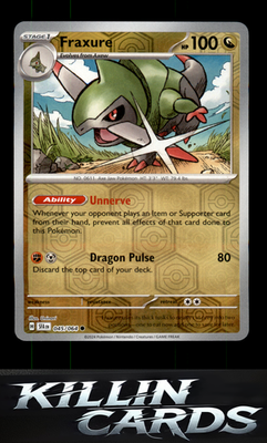 Reverse Holofoil Fraxure - 045/064 045/064 Pokemon Common SV: Shrouded Fable Car