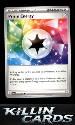 Prism Energy 216/217 Pokemon Uncommon ME: Ascended Heroes Card NM