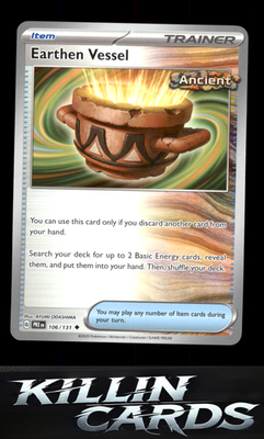 Earthen Vessel 106/131 Pokemon Uncommon SV: Prismatic Evolutions Card NM