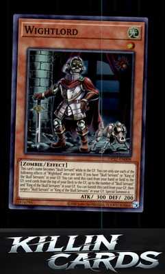 Wightlord OP27-EN008 YuGiOh Super Rare OTS Tournament Pack 27 Card NM