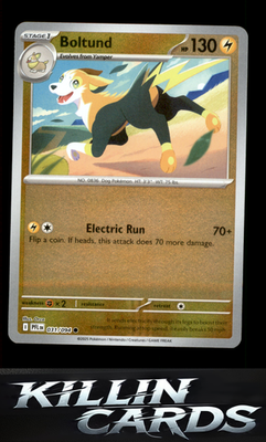 Boltund 031/094 Pokemon Common ME02: Phantasmal Flames Card NM