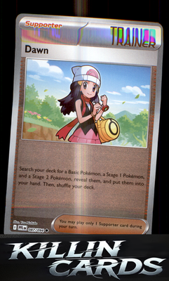 Reverse Holofoil Dawn 087/094 Pokemon Uncommon ME02: Phantasmal Flames Card NM