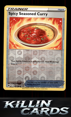 Reverse Holofoil Spicy Seasoned Curry 151/189 Pokemon Uncommon SWSH10: Astral Ra