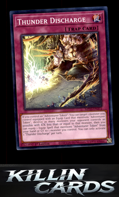 1st Edition Thunder Discharge MP23-EN272 YuGiOh Common 25th Anniversary Tin: Due