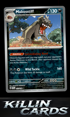Reverse Holofoil Mabosstiff - 137/198 137/198 Pokemon Uncommon SV01: Scarlet & V