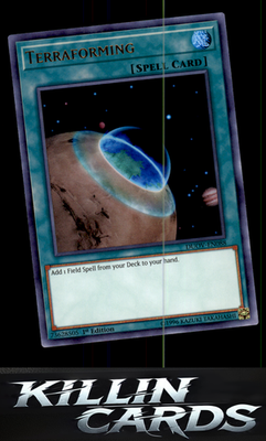 1st Edition Terraforming DUOV-EN088 YuGiOh Ultra Rare Duel Overload Card NM
