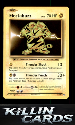 Electabuzz 41/108 Pokemon Common XY - Evolutions Card LP