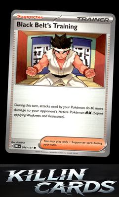 Black Belt's Training - 096/131 096/131 Pokemon Common SV: Prismatic Evolutions