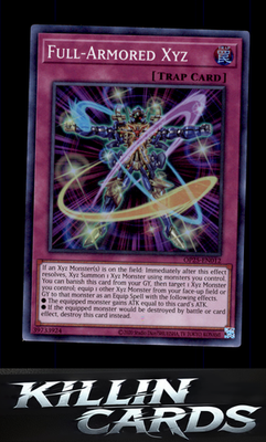 Full-Armored Xyz OP25-EN012 YuGiOh Super Rare OTS Tournament Pack 25 Card NM