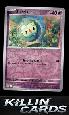 Reverse Holofoil Solosis 070/162 Pokemon Common SV05: Temporal Forces Card NM