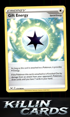 Gift Energy 171/196 Pokemon Uncommon SWSH11: Lost Origin Card NM