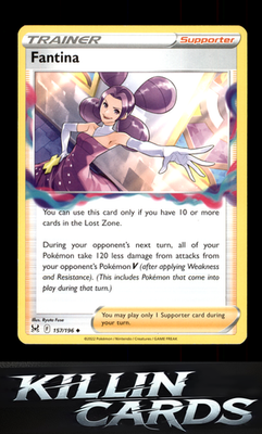 Fantina 157/196 Pokemon Uncommon SWSH11: Lost Origin Card NM