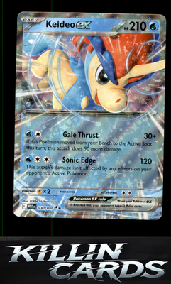 Keldeo ex 030/086 Pokemon Double Rare SV: White Flare Card NM