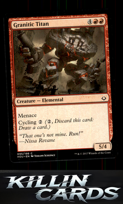 Granitic Titan 95 Magic C The List Reprints Card NM