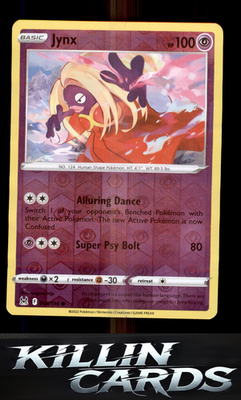 Jynx 068/196 Pokemon Common SWSH11: Lost Origin Card NM