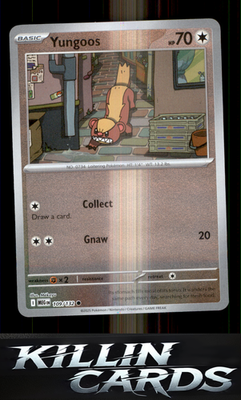 Reverse Holofoil Yungoos 109/132 Pokemon Common ME01: Mega Evolution Card NM