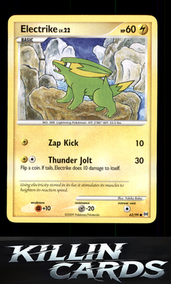 Electrike (62) 62/99 Pokemon Common Arceus Card LP