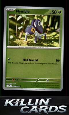 Reverse Holofoil Nymble - 009/094 009/094 Pokemon Common ME02: Phantasmal Flames