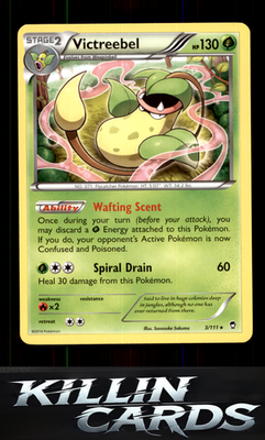 Victreebel - 3/111 (XY Furious Fists) 003/111 Pokemon Rare Deck Exclusives Card