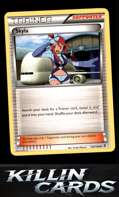 Skyla 134/149 Pokemon Uncommon Boundaries Crossed Card NM
